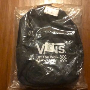 Vans Off The Wall Black Checkered  Back Pack